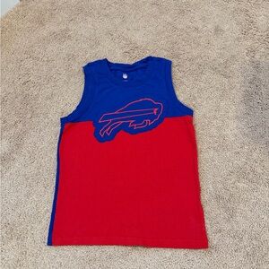 Buffalo Bills Kids Blue and Red Sleeveless Top